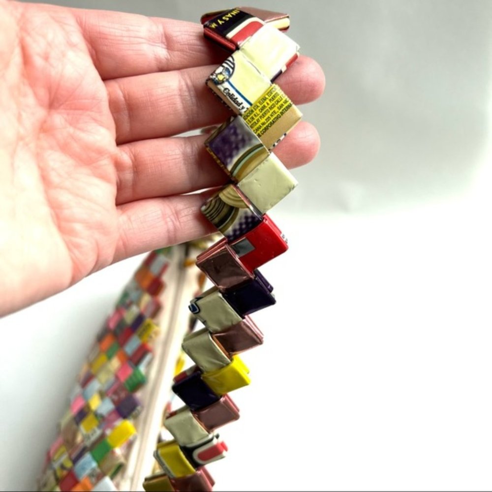 Upcycled Candy Wrapper Purse - image 5